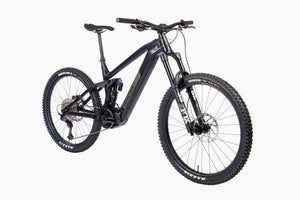 Privateer E161 electric mountain bike in black side on